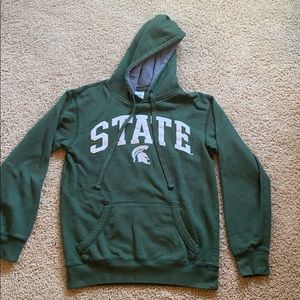 Michigan State hooded sweatshirt